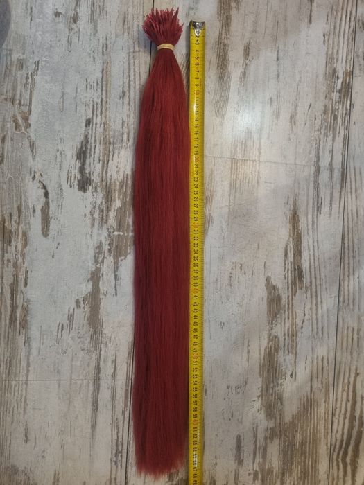 Кератинови кичури, Естествена коса