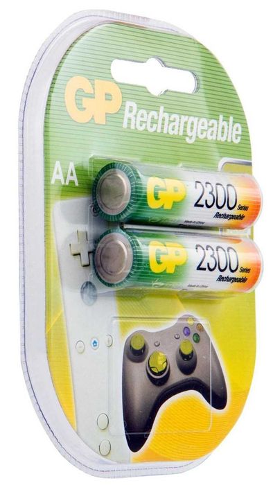 Аккумуляторы АА 2300 мАч (2 шт.)