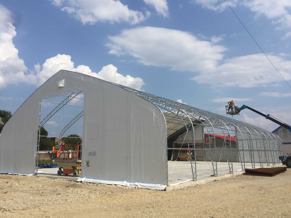 Hala metalica din otel zincat-18,3x30,5x7,6 m