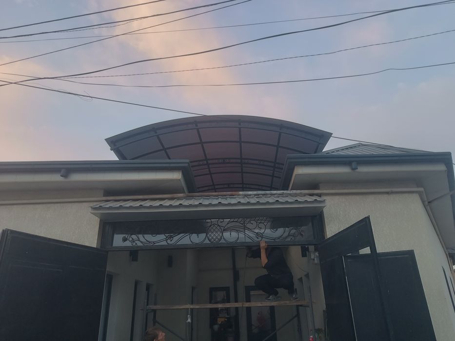 Делаем решетки перила навесы