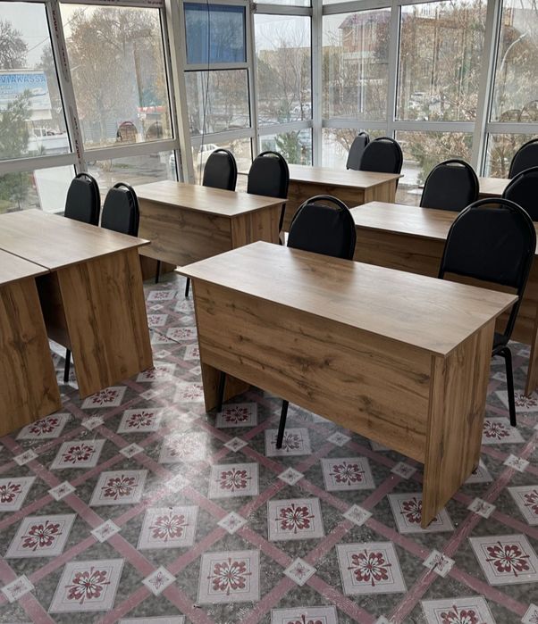 Kutibhona va oʻquv markazlari uchun kotob javonlari va stollar :sexdan