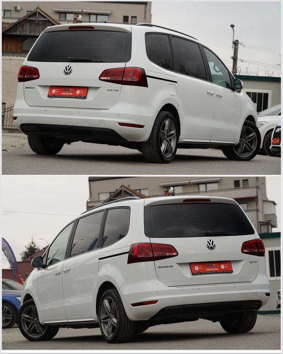 Vw Sharan Highline 7Locuri 2016 2.0Diesel 150cp Euro 6 / Garantie 2 Ani motor cutie  / Rate Doar cu Buletinul / Revizie ulei filtre gratuit