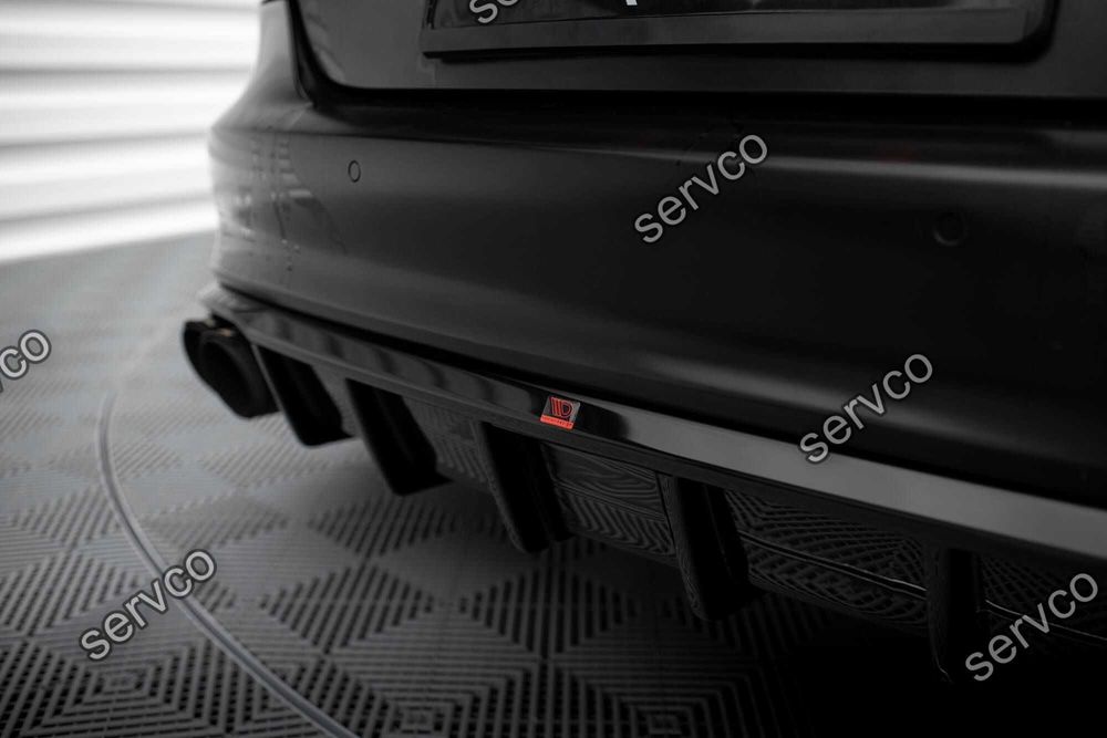 Prelungire difuzor bara spate Audi S7 C7 12-14 v11 Maxton Design