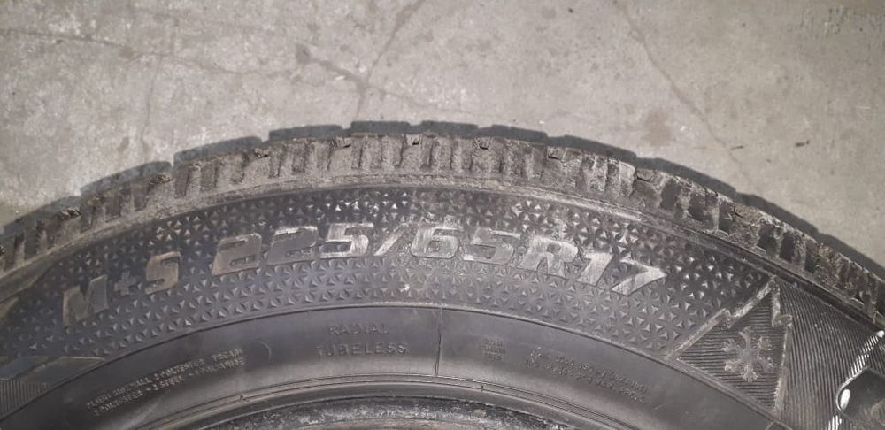 Диски R17, шины зимние