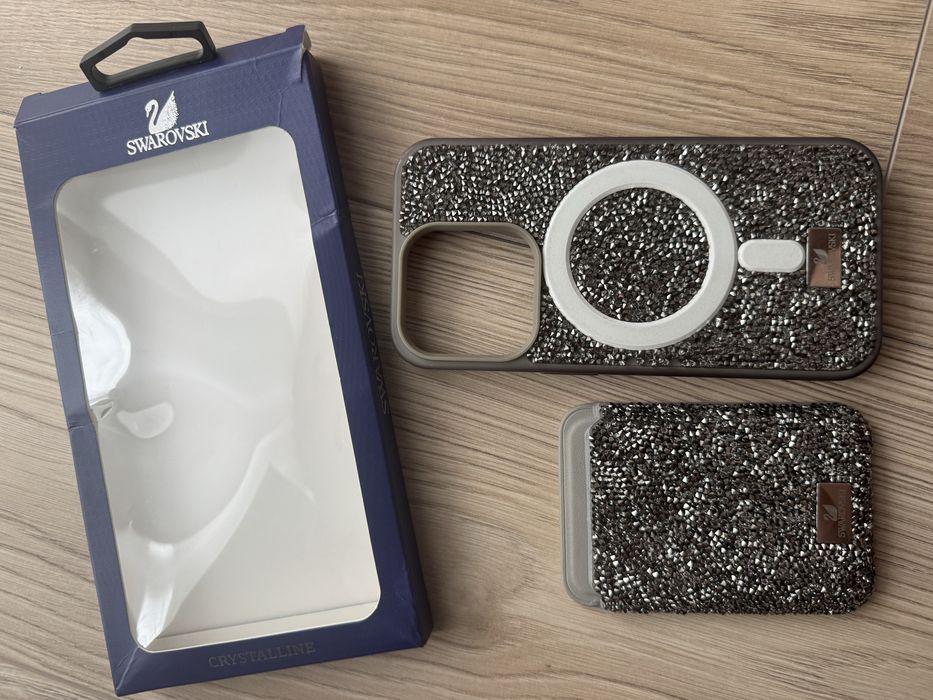 Swarovski кеис за Iphone 15 pro / калъф