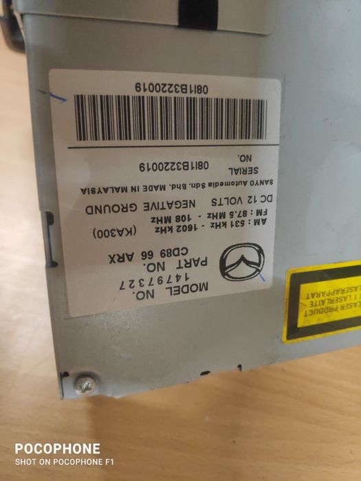 Cd Radio music Mazda 5 / Сд Радио музика Мазда 5