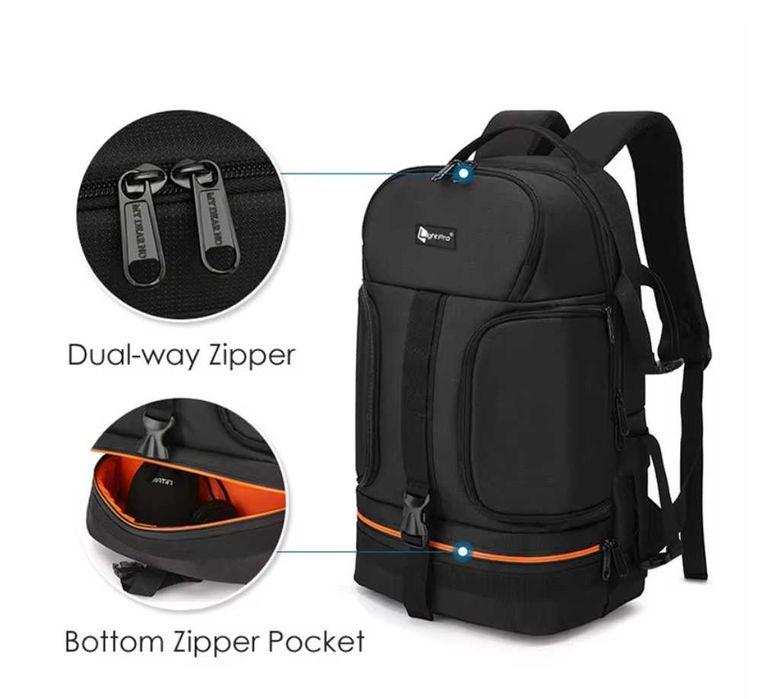 Голяма фотографска раница LightPro 30L за Canon , Sony , Nikon