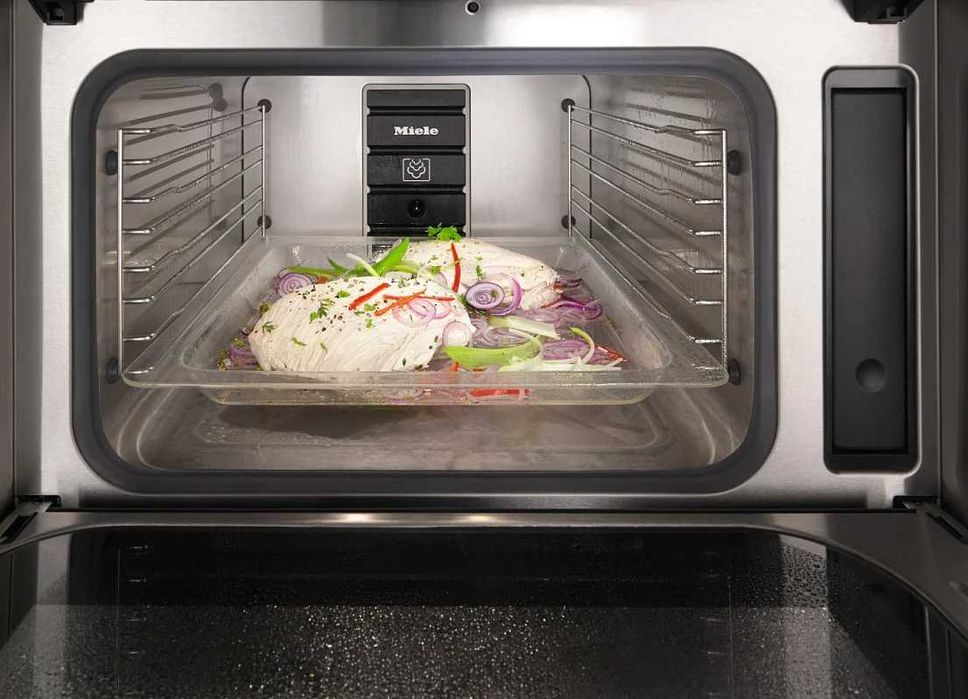 Miele DGM 6401 парова фурна с микровълнова – като нова, с гаранция