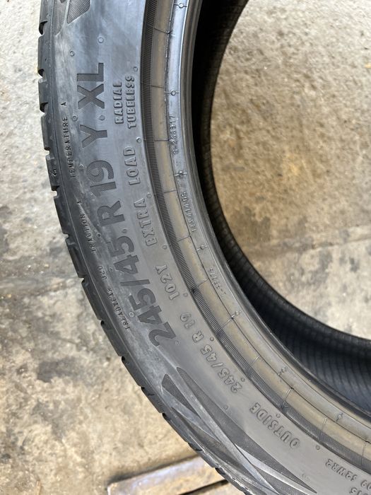 2 Anvelope Vara 245/45/19 Continental EcoContact6Q 2024