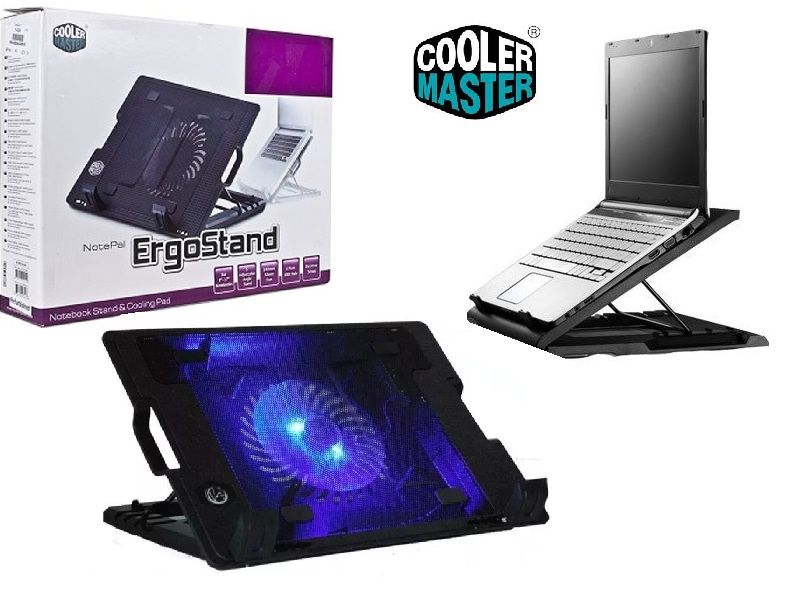 Охладител за лаптоп 9 - 17инча с 5 нива АЛУМИНИЕВА подложка за лапто