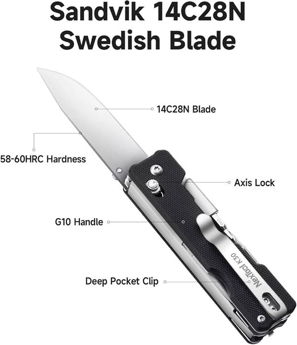 Briceag multifunctional Nextool K30