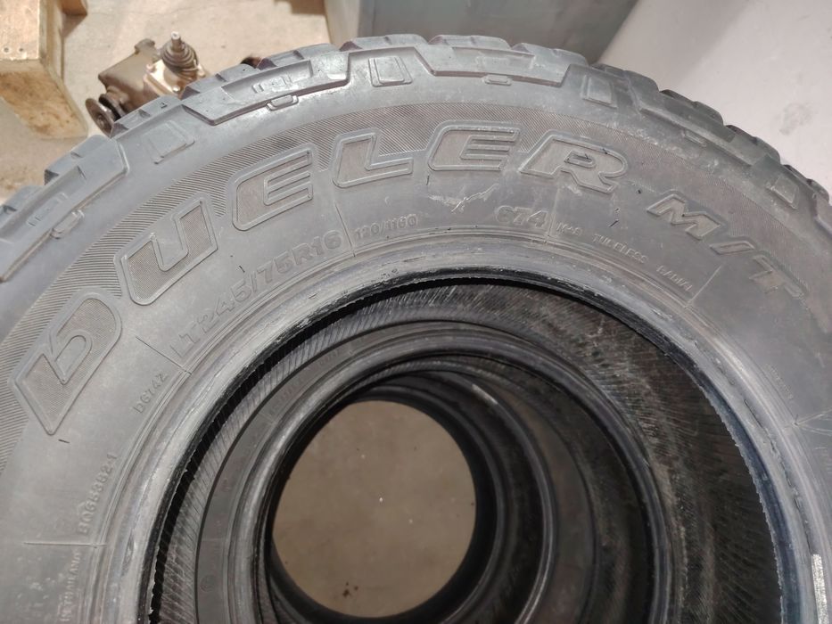 МТ шины 245/75 R16.