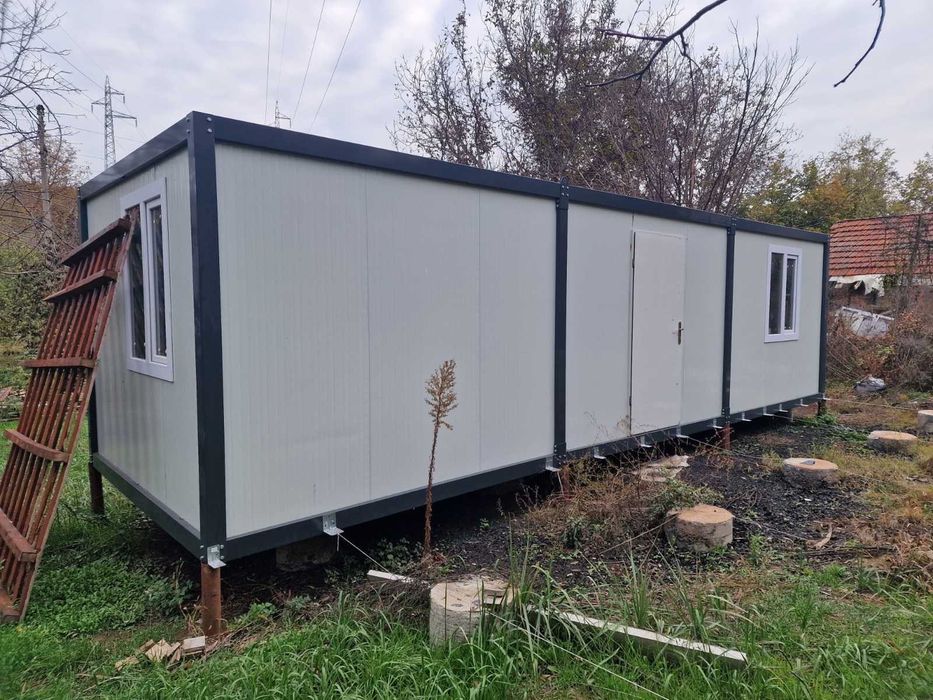 Сглобяема къща Контейнер за живеене Павилион Фургон Вила Налични