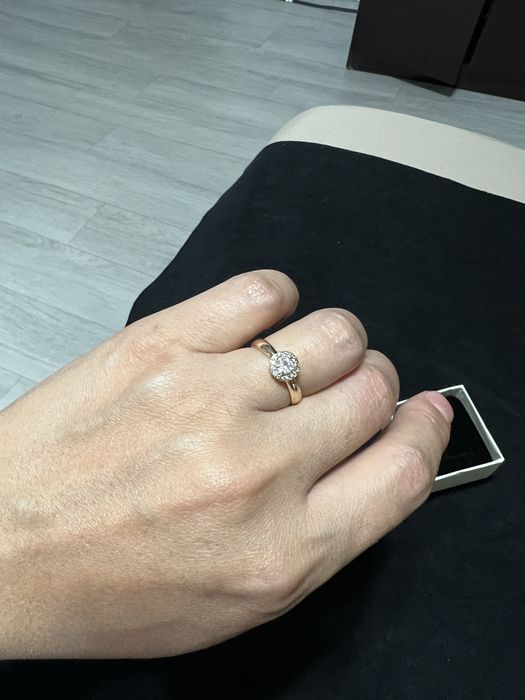 Золотое кольцо Алматы - размер 17,5