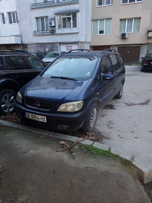 Опел Зафира,  газов инжекцион, теглич