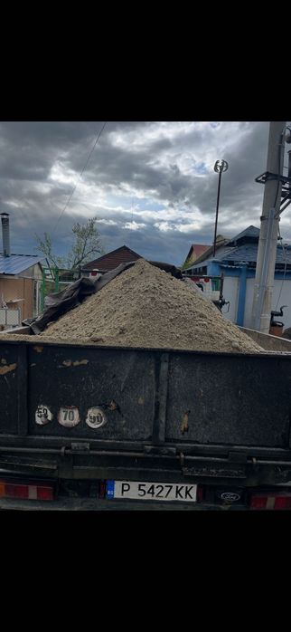 Transport nisip/ inchiriez buldoexcavator/camion