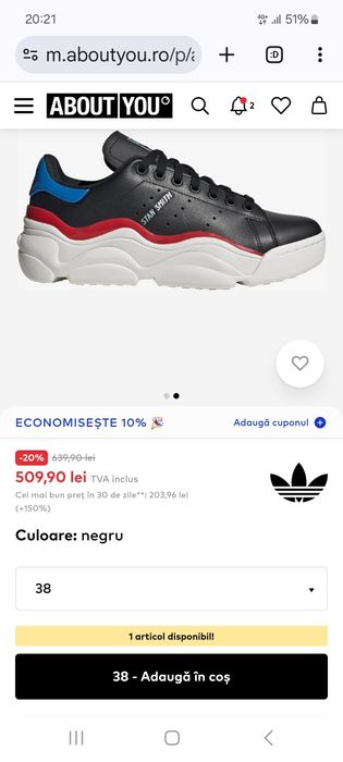 Adidași Adidas Stan Smith Millencon