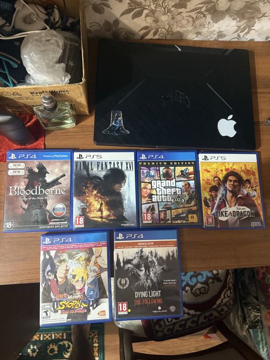 Продам игры на PS4 и PS5