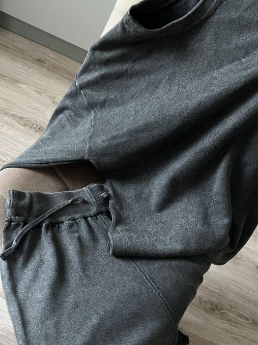 Двойка трикотаж серого цвета