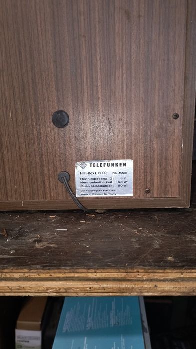 Ретро тонколони Телефункен