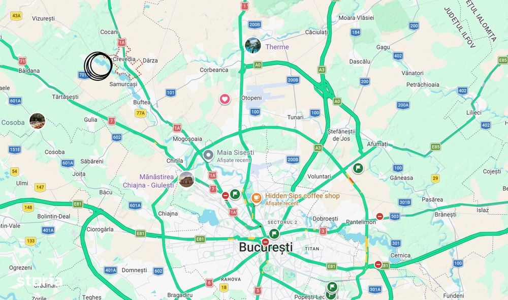 Teren Crevedia 45000 mp