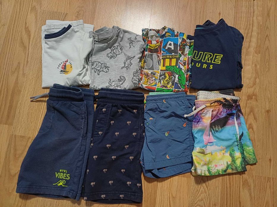 Детски летни дрехи размер 116 за момче Mayoral, HM, Zara