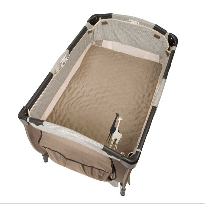 Даставка бесплатная Детский Кровать Манеж  Baby Trend Deluхе