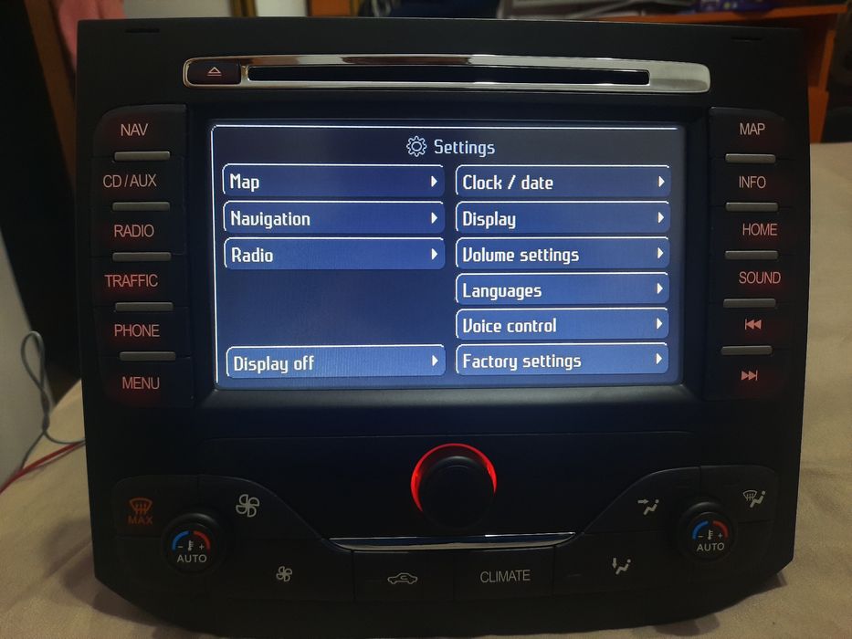 Vand navigatie ford focus 2/kuga/mondeo/c-max