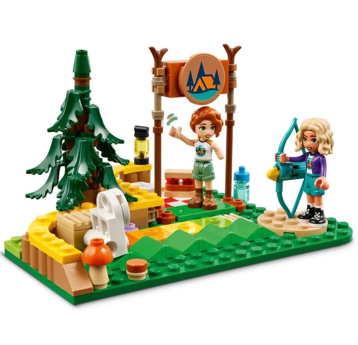 LEGO® Friends 42622 - Лагер за приключения - място за стрелба с лък