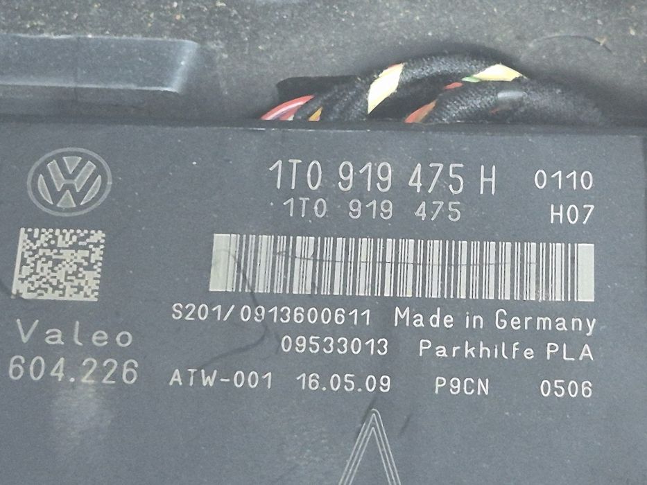 Modul senzori parcare VW GOLF 6 / PASSAT B7/ B6 / TIGUAN 1T0919475H