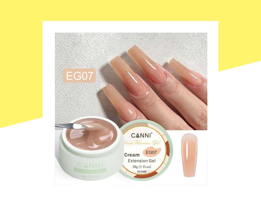 UV/LED Кремообразен гел за изграждане CANNI – 28 гр.