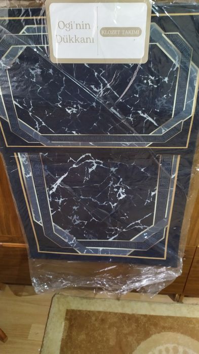 турецкие комплекты для душа и туалета. новые