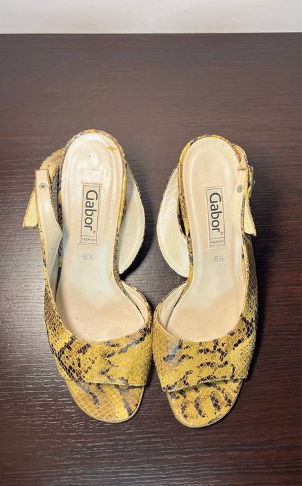 Gabor кожа, Roberto Rosso - дамски. EU39/EU37