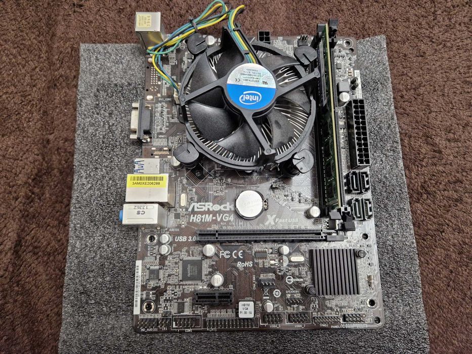 I3-4130 + ASRock H81M VG4 + 4GB DD3