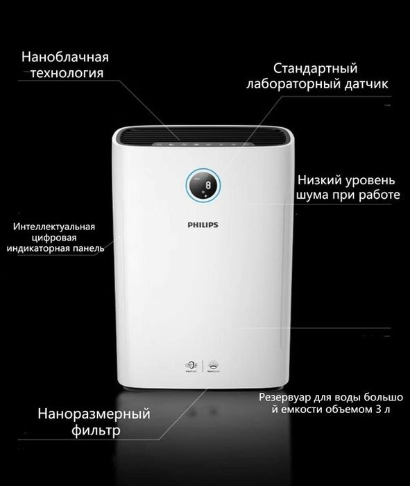 Philips AC2726 2в1 очиститель + увлажнитель воздуха