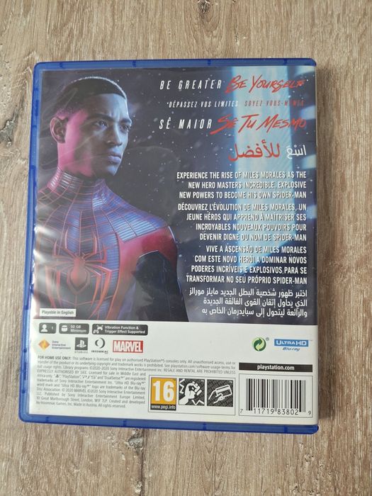 Продам диск Marvel's Spider-Man: Miles Morales PS5 отличном состояний