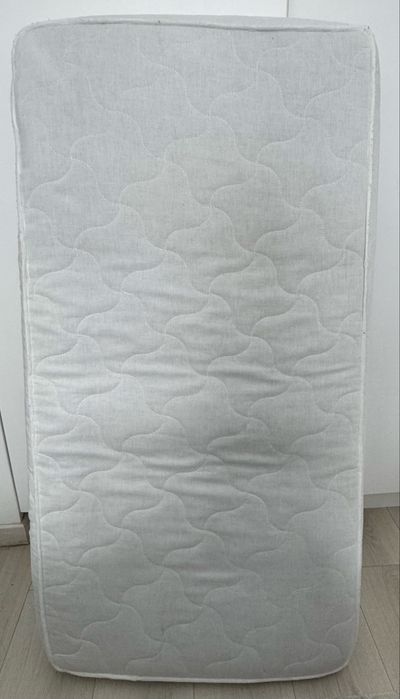Saltea pentru bebe 11 cm cu cocos si interior burete 120x60cm