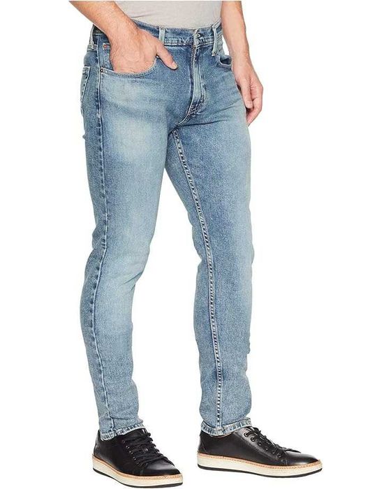 Джинсы Levis 512 модель (размер 34, цвет синий)