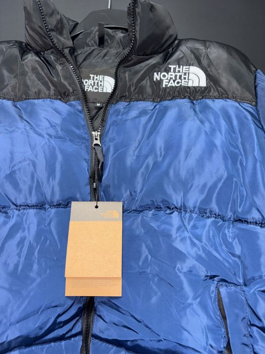 Geacă de M The North Face albastru bleumarin negru neagră new noua