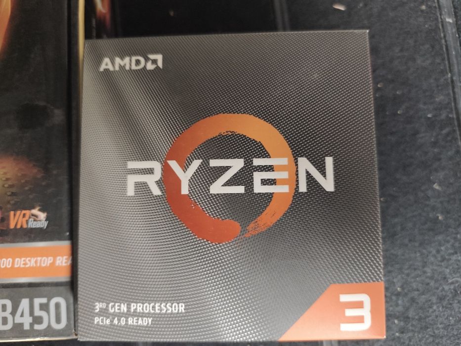 Процесор Ryzen 3 3100 i Дъно Gygabyte B450m s2h