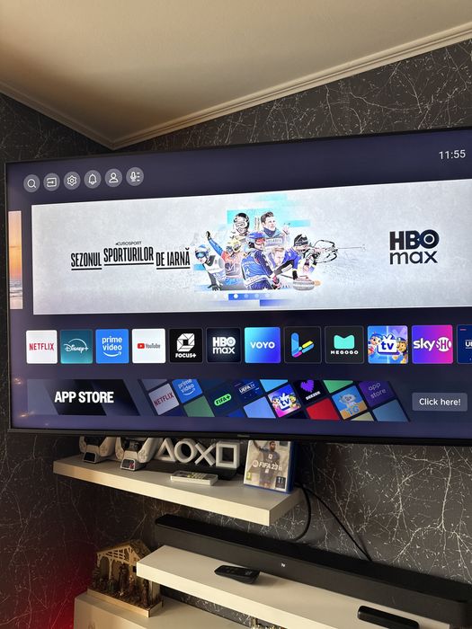 Televizor Hisense 139 cm, 4k, QLED .