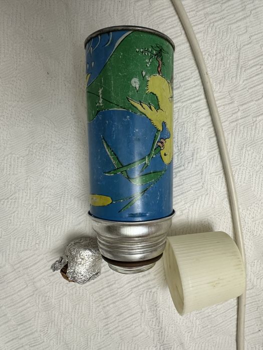 Термос маленький советский