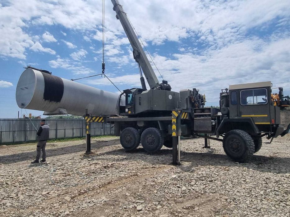 Închiriere Macara 22 Tone/22 Metri Onești/Tg.Ocna/Slănic Moldova