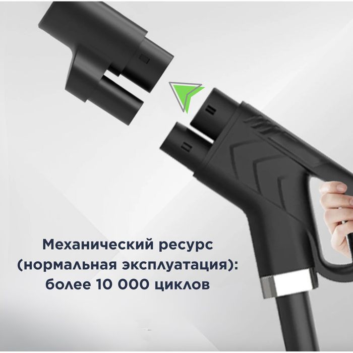 Адаптер CCS2 - Type-2 для еврпейской Tesla Model S и Model X 2019-20