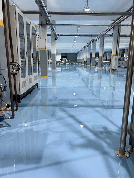 Полимерный пол из эпоксидной смолы