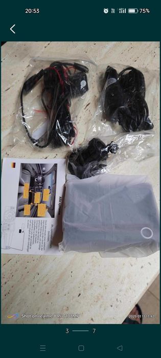 Cameră auto trei lentile
Vând Recorder auto NOU, cu trei