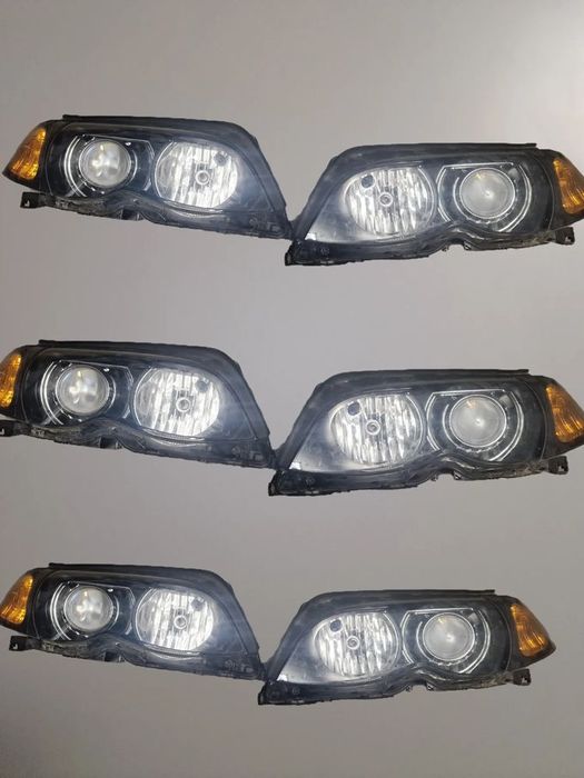 far stanga cu xenon complect bmw seria 3 e 46 facelift