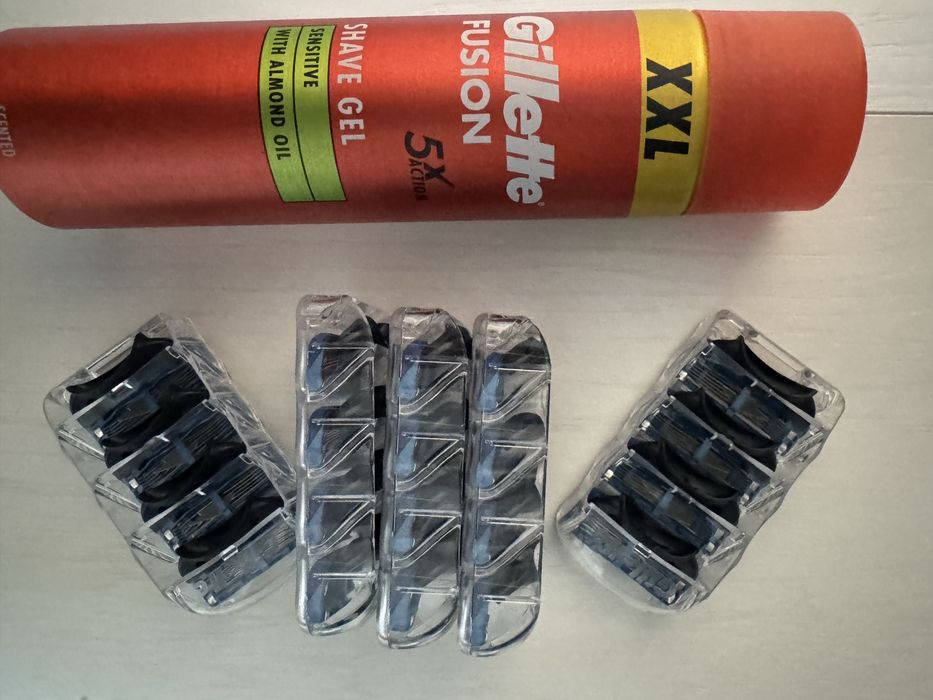 20 rezerve Gillette Fusion Sport+ gel de ras