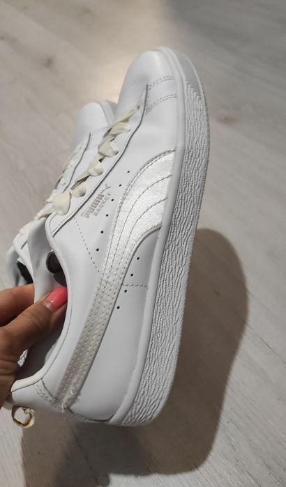 Дамски кецове, естествена кожа PUMA