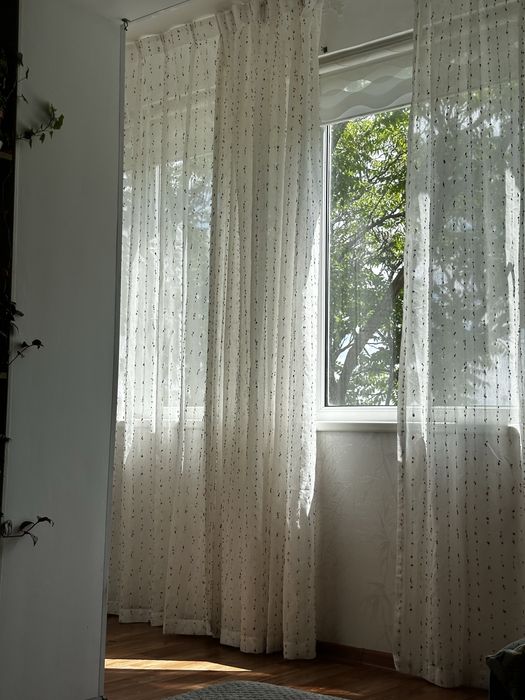 Тюль из льна  270*300